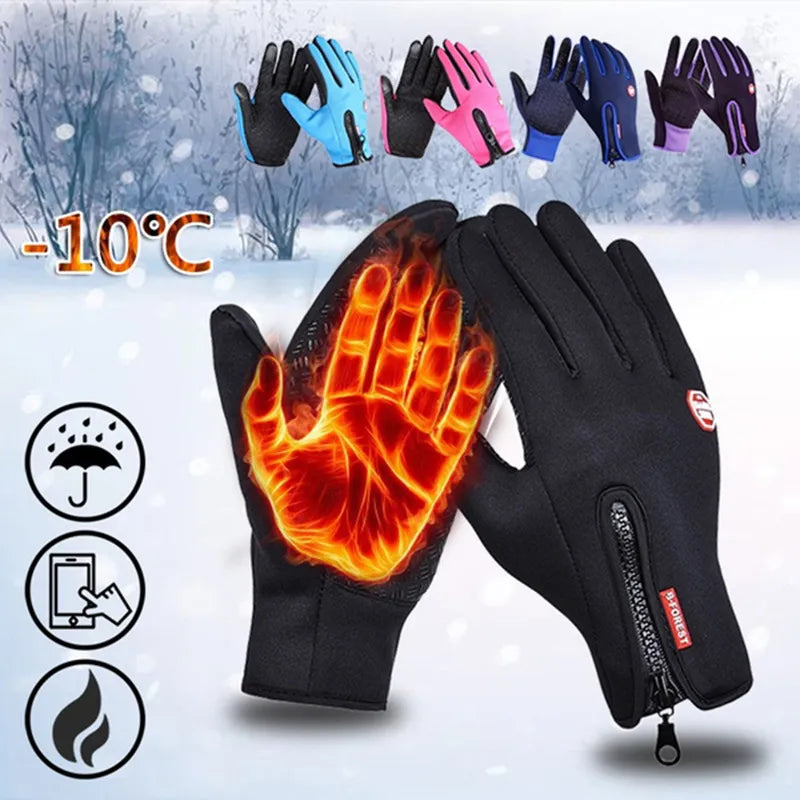 Gants chauffants pour l'hiver