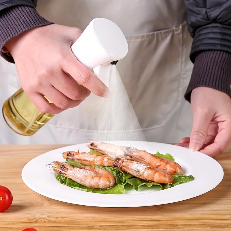 Bouteille d'huile de cuisine en spray